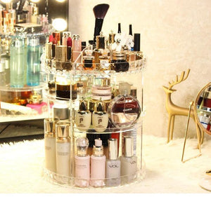 360° draaibare Crystal™️ make-up organizer