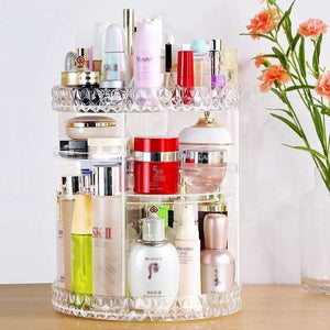 360° draaibare Crystal™️ make-up organizer