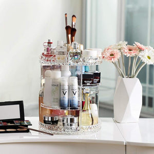 360° draaibare Crystal™️ make-up organizer