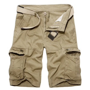 Legershorts met zakken