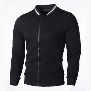 Heren geruite sweater