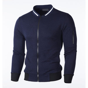 Heren geruite sweater