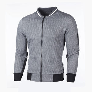 Heren geruite sweater