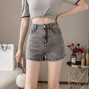 Joji gladde denim shorts