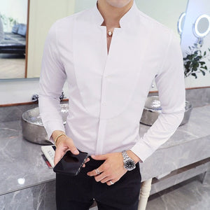 Elegant shirt met Estynd halslijn