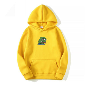 Heren pepe frog hoodie