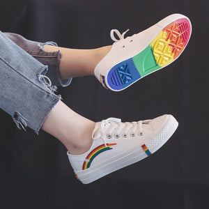 Regenboog trainers