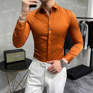 Elegant shirt met lange mouwen Heint