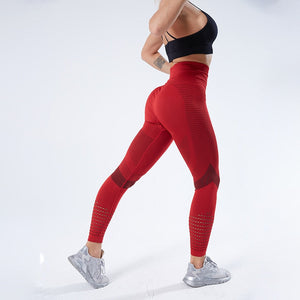 Naadloze legging met hoge taille