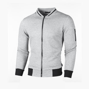 Heren geruite sweater