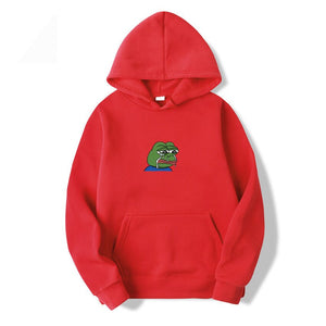 Heren pepe frog hoodie