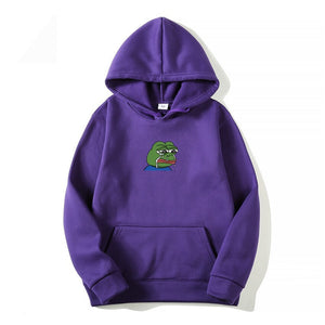 Heren pepe frog hoodie