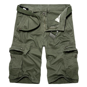 Legershorts met zakken