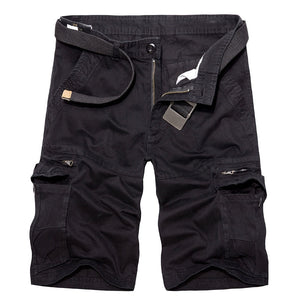 Legershorts met zakken