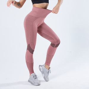 Naadloze legging met hoge taille