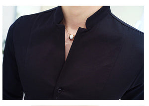 Elegant shirt met Estynd halslijn