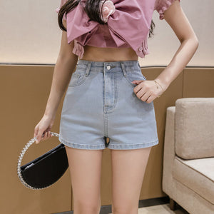 Joji gladde denim shorts