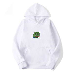 Heren pepe frog hoodie