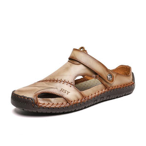 Henesy heren sandalen van leer