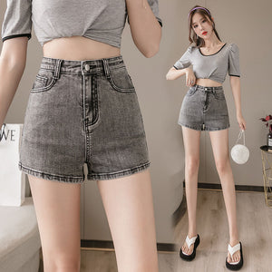 Joji gladde denim shorts