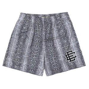 Slangenhuid patroon shorts Mooi