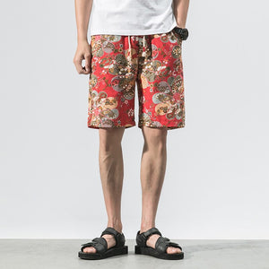 Hawaiiaanse broek met patroon Soul