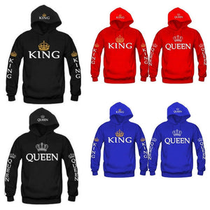 Het perfecte sweatshirt voor The King + His Queen koppel.