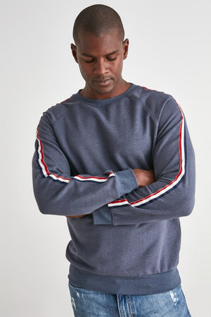 Heren Strip sweater