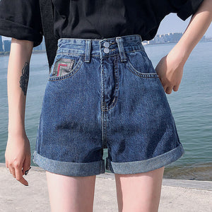 High-waisted shorts Eindelijk