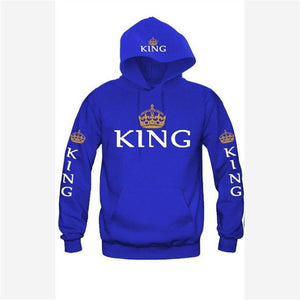 Het perfecte sweatshirt voor The King + His Queen koppel.