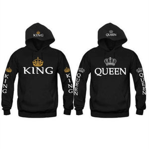 Het perfecte sweatshirt voor The King + His Queen koppel.