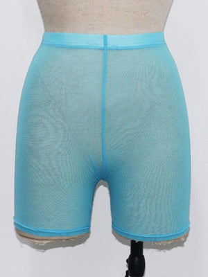 Ramallo see-through shorts