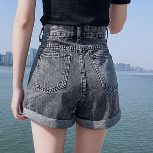 High-waisted shorts Eindelijk