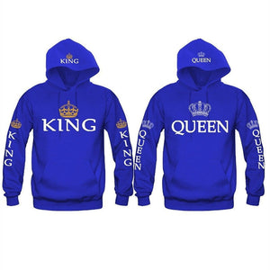 Het perfecte sweatshirt voor The King + His Queen koppel.