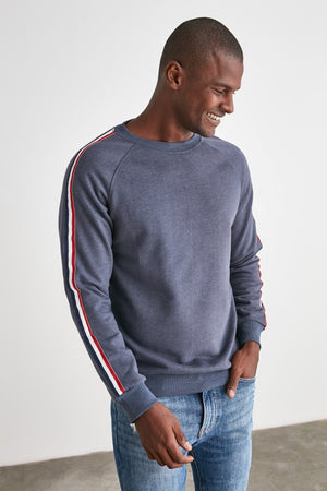 Heren Strip sweater