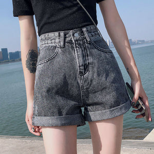 High-waisted shorts Eindelijk