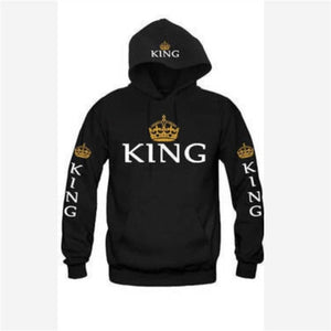 Het perfecte sweatshirt voor The King + His Queen koppel.