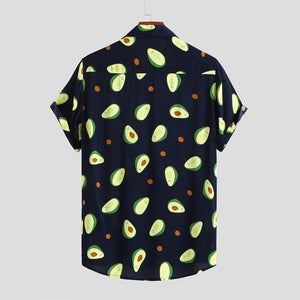 Avocado shirt met korte mouwen