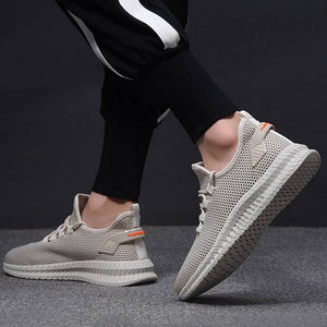 Mesh herensneakers