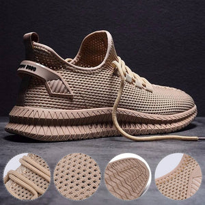 Mesh herensneakers